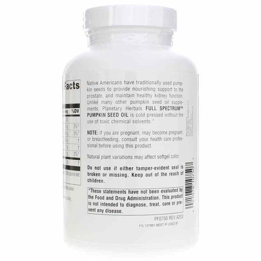 Pumpkin Seed Oil Full Spectrum, PLH